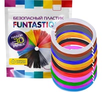 Набор pla-пластика для 3д ручек FUNTASTIQUE 12 цветов PLA-PEN-12