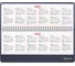 Датированный планинг BRAUBERG 2024 г., 305x140 мм, select, балакрон, темно-синий 114815 6