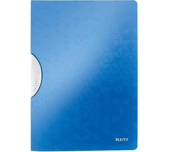 Папка Leitz с клипом wow, синий 41850036