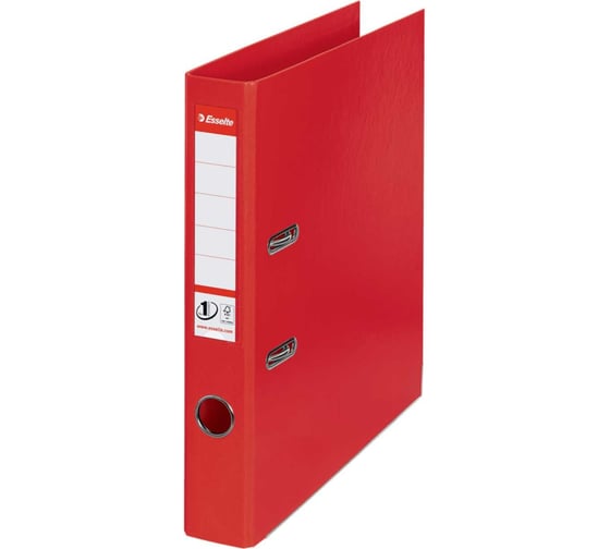 Папка-регистратор ESSELTE no.1 power, пластик 50 мм, красный 811430 1