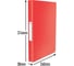 Папка Leitz на 4 кольцах, 30 мм urban chic, оранж-фуксия 42620099 2