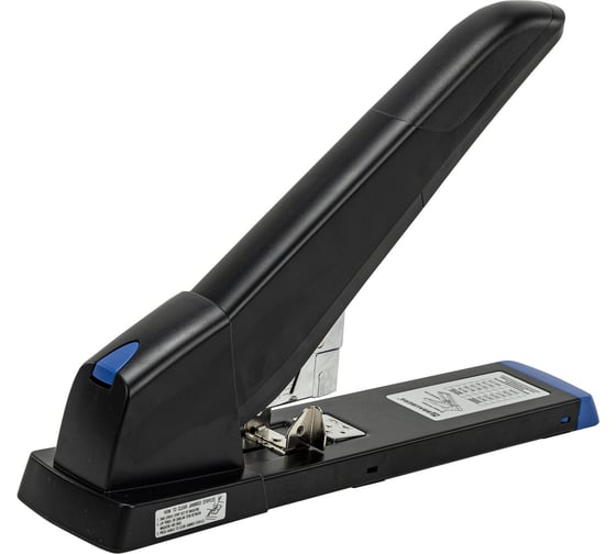 Мощный степлер BRAUBERG до 140 листов, heavy duty extra, скобы № 24/6-23/17 270553