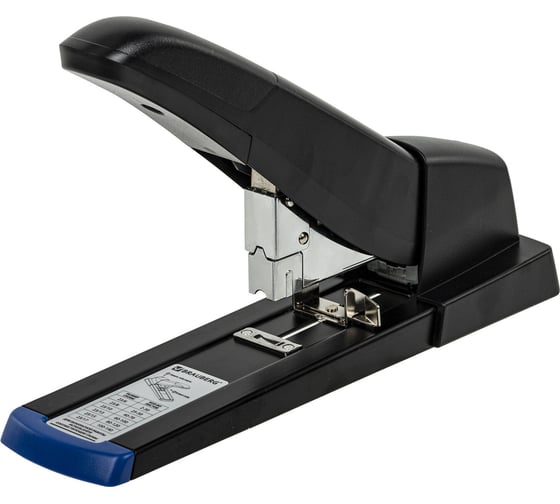 Мощный степлер BRAUBERG до 140 листов, heavy duty extra, скобы № 24/6-23/17 270553