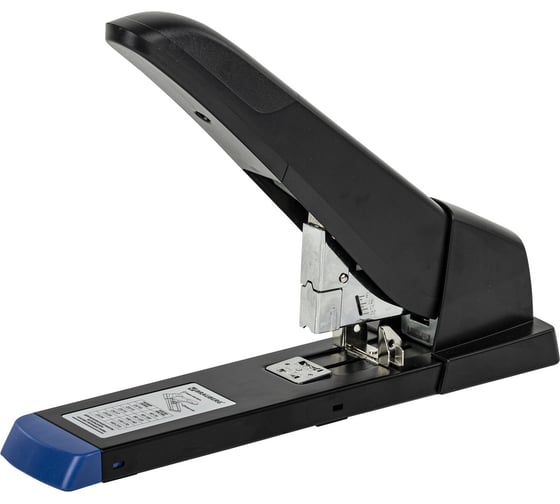 Мощный степлер BRAUBERG до 210 листов, heavy duty extra, скобы № 24/6-23/24 270554