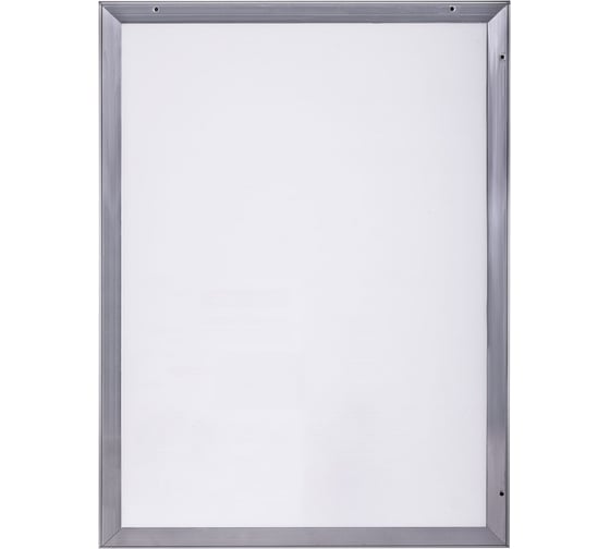 Настенная рамка с клик-профилем BRAUBERG А2, 420x594 мм, алюминиевый профиль, extra 238222