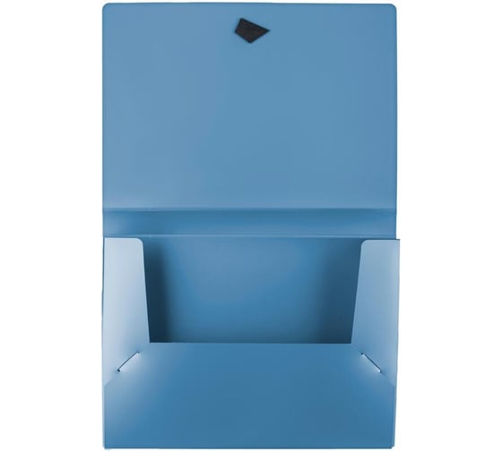 Папка на резинках Attache metallics А4, плотность 800мкм, 40 мм, синий, 1688151