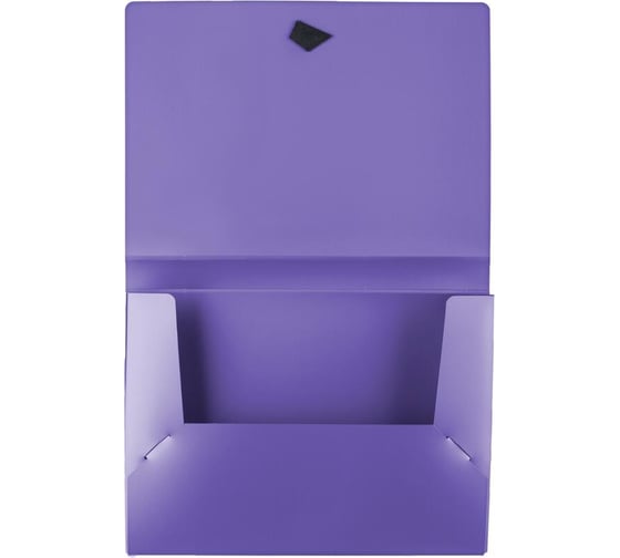 Папка на резинках Attache metallics А4, плотность 800мкм, 40 мм, сиреневый, 1688148