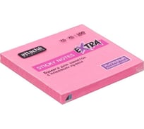 Стикеры Attache Selection extra с клеевым краем, 76x76, неон, пурпурный, 100 листов 1612910