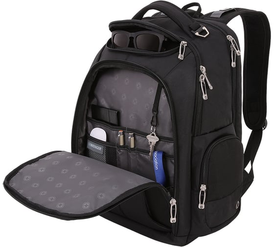 Рюкзак Wenger 17", чёрный, 31 л 5527200417