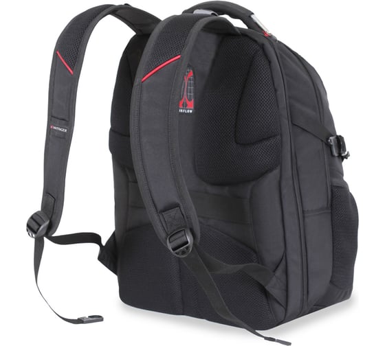 Рюкзак Wenger Scansmart, 15", черный/красный, 34 л 6752201409