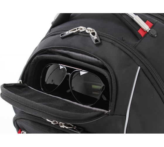 Рюкзак Wenger Scansmart, 15", черный/красный, 34 л 6752201409