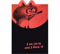 Папка для тетрадей Феникс + Крэйзи белка полипропилен, А4, 22x31 см, 1 отделение, липучка, фигурная вырубка, УФ-печать 60450