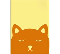 Папка для тетрадей Феникс + Кот полипропилен, А4, 31x23 см, 3 отделения, фигурная вырубка, цветной пластик 51195