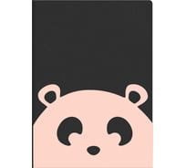 Папка для тетрадей Феникс + Панда полипропилен, А4, 31x23 см, 3 отделения, фигурная вырубка, цветной пластик 51172