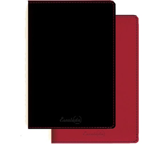 Записная книжка Феникс + Копибук 2 в 1 15 ЧЕРНО-КРАСНЫЙ А5 145x213мм мягкий переплет 320 страниц офсет печать блока в одну краску запечатка форзаца пантоном сочетание двух контрастных перепл