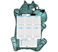 Магнитное расписание Феникс + 25 ПЕС 297x420 мм ферроагломерированный полимер мелованная бумага с глянцевой ламинацией 1 маркер в наборе фигурная вырубка полноцветная печать 59580