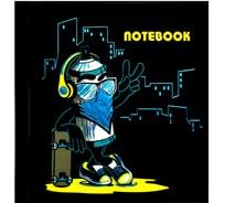 Записная книжка Феникс + Notebook БАЛЛОНЧИК 105x105 мм 48 листов твердый переплет тиснение фольгой глянцевая ламинация блок - белый офсет 65 г/кв. м без печати 58100