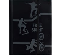 Пластиковая папка для чертежей и рисунков Феникс + 12 ФРИ СПИРИТ полипропилен формат А4 23,5x31 см 1 отделение резинка 20 ПВХ файлов формата А3 печать шелкографией 60456