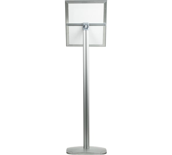Информационная напольная стойка BRAUBERG extra А3, с алюминиевым клик-профилем, 297x420 мм 238225