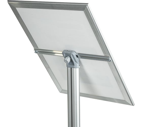Информационная напольная стойка BRAUBERG extra А3, с алюминиевым клик-профилем, 297x420 мм 238225