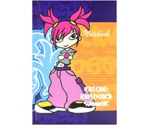 Записная книжка Феникс + Notebook ДЕВОЧКА 103х153 48 листов матовая глиттер 21263