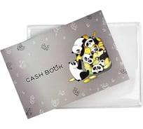 Записная книжка Феникс + Cash book ПАНДЫ 152x107 мм 32 листа мягкий переплет 2 скобы блок - белый офсет 65 г/кв. м печать в одну краску 58239