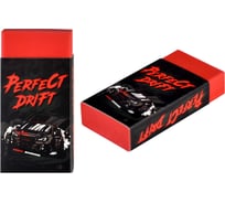 Ластик Феникс + Тачки зеленый, красный, черный, 25x50x10 мм, термопластичная резина, прямоугольный 63628