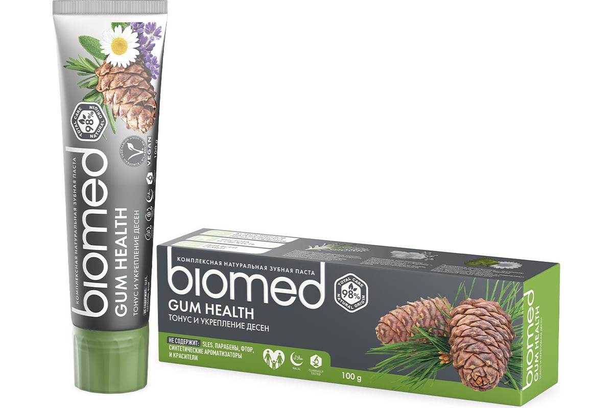 Зубная паста Biomed GUM HEALTH Здоровье десен 100 г 112.03153.0101 -  выгодная цена, отзывы, характеристики, фото - купить в Москве и РФ