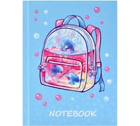 Записная книжка Феникс + ВОДНАЯ ФАНТАЗИЯ А6 117x151 мм 48 листов твердый переплет полноцветная печать глянцевая голографическая ламинация 65 г/кв. м одна краска линия 61554