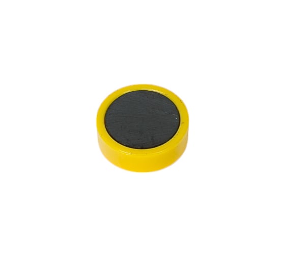 Магнит для магнитной доски 20 мм, желтый, 10шт Forceberg 9-3612042-010