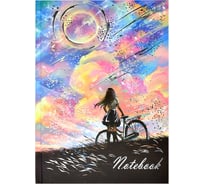 Записная книжка Феникс + РОЗОВЫЕ МЕЧТЫ 140x200 мм 80 листов твердый переплет полноцветная печать блок - белый офсет 65 г/кв. м печать в одну краску линия точка 61614