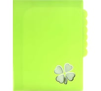 Папка для документов Феникс + Клевер А4, 23.9x30.9 см, 3 отделения, 6 впаянных уголков, одноцветная печать, вырубка 57453