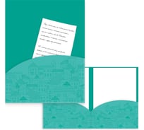 Папка для документов Феникс + ГОРОД полипропилен, А4, 23x31.2 см, 3 отделения, УФ-печать 48298