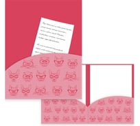 Папка для документов Феникс + МОПСЫ полипропилен, А4, 23x31.2 см, 3 отделения, УФ-печать 48299