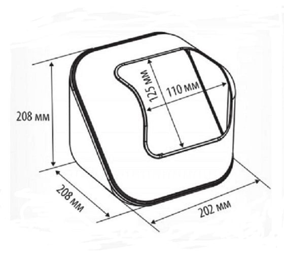 Универсальный дисплей для выкладки мелких продуктов ООО Комус cube 611641