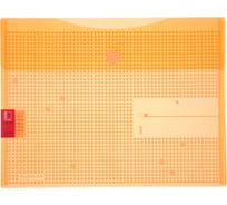Папка-конверт COMIX MARSEILLE на липучке A4 оранжевая A3769 OR