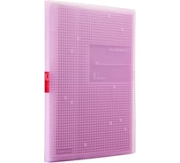 Папка COMIX Marseille на 30 файлов А4 розовая A3730 PK