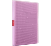 Папка COMIX Marseille на 40 файлов А4 розовая A3740 PK