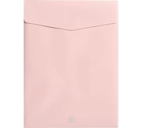 Папка-конверт COMIX на липучке вертикальная A4 Morandi персиковый 10 шт в упаковке A1771 PK