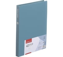 Папка COMIX на 40 файлов А4 Morandi голубой A6634 BU