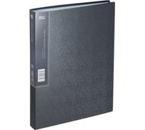 Папка COMIX на 40 файлов А4 серый металлик MF40AK LG