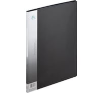 Папка COMIX с зажимом + карманом А4 черная AB151A-P BLK