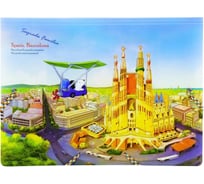 Папка COMIX География на резинках А4 Испания A7587 ES