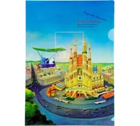 Папка-уголок COMIX География А4 Испания 10 шт в упаковке A7590 ES