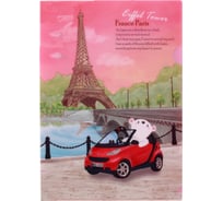 Папка-уголок COMIX География А4 Франция 10 шт в упаковке A7590 FR