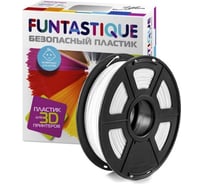 Пластик в катушке FUNTASTIQUE abs, 1.75 мм, 1 кг, белый ABS-1KG-WT