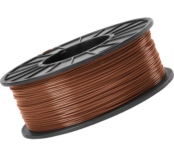 Пластик в катушке FUNTASTIQUE petg, 1.75 мм, 1 кг, коричневый PETG-1KG-BN