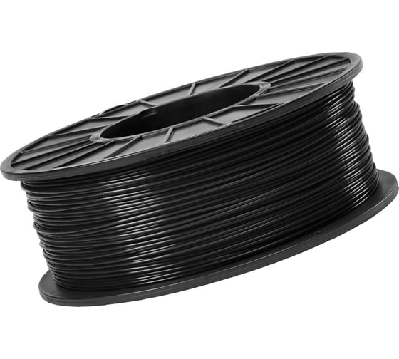 Пластик в катушке FUNTASTIQUE petg, 1.75 мм, 1 кг, черный PETG-1KG-BK