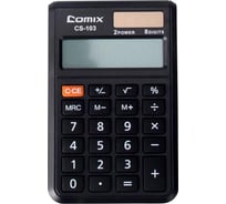 Калькулятор COMIX 8-разрядный карманный, 98x60 мм CS-103