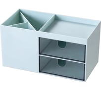 Подставка для канцелярских принадлежностей COMIX на 6 отделений, голубой B2276 BU